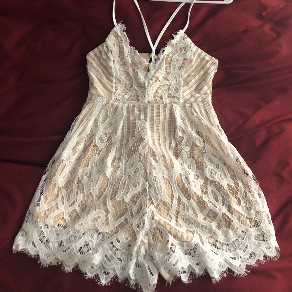 White romper